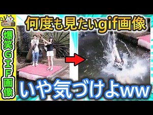 [Hilarious] Don't laugh! Funny GIF video by 2ch