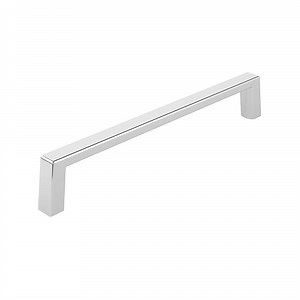 Richelieu Hardware Eglinton Collection 6 in. (152 mm) Modern Chrome Rectangular Cabinet Bar Pull BP10746140