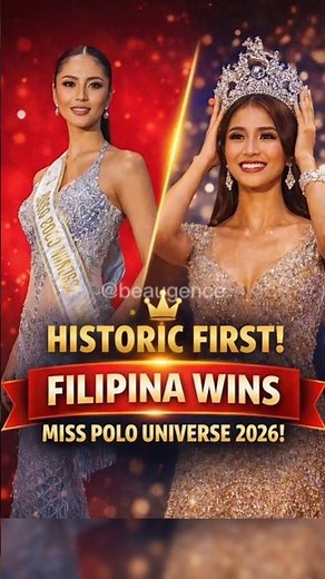Andrea Endicio: Philippines’ Historic First Miss Polo Universe 2026 👑🇵🇭