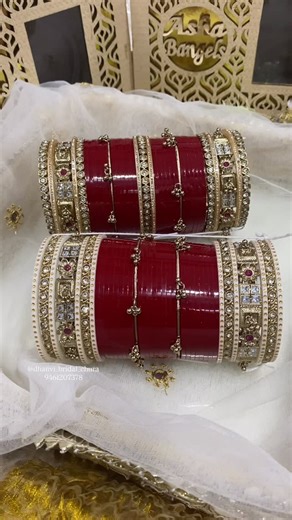 Punjabi_bridal_chura_kalira on Instagram: "The Chura marks the beginning of a bride’s journey to being a wife. These bangles symbolise fertility, prosperity, and the beginning of a new journey. Celebrate your new journey with us To Book your Order Now.. whatsapp +91-9461207378 * COD available * Best quality Best Price * Designed with Perfection * Customisation Available * Multiple Checking Before Shipping * Follow as Share as Much As You can * Make your special day more special with Us @dhanvi_b