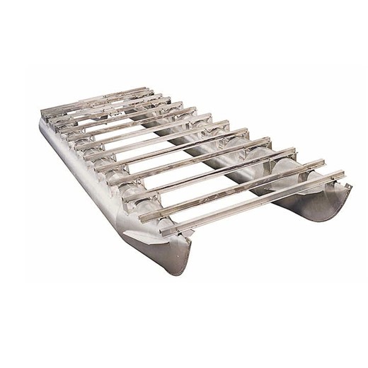 Diy Build Boat Aluminum Pontoons Float Tube for Pontoon Boat With Flooring Corss Channel