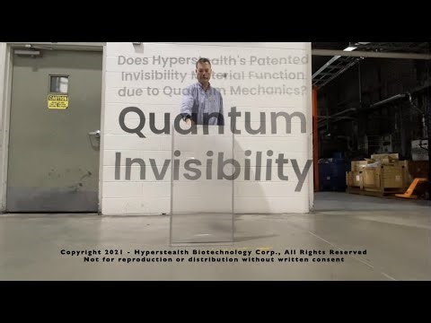Is Hyperstealth Invisibility due to Quantum Mechanics