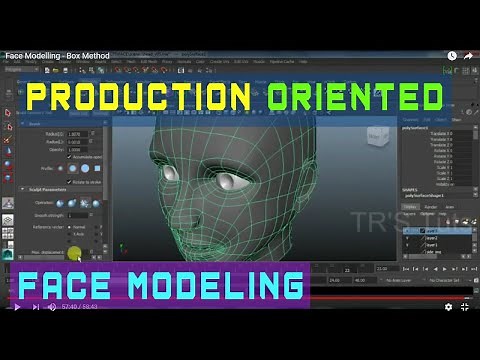 Face Modelling - Box Method - Quick Way to Model Face