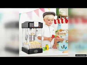 VEVOR Popcorn Popper Machine Tabletop Popcorn Maker 300W 2.5 Oz Black Review