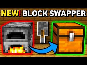 Minecraft Bedrock: NEW Block Swapper Tutorial 26.23!