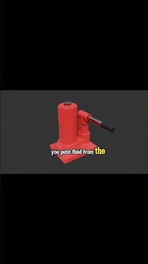 Pascal’s Principle in Action – The Hydraulic Jack Explained! #hydraulicjack #Pascalsprinciple