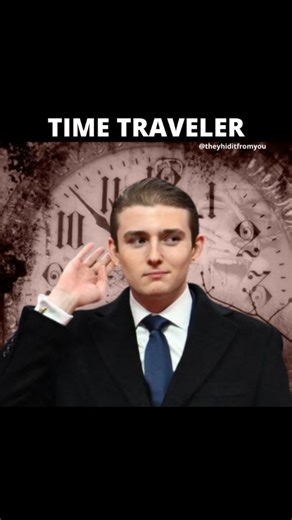 Time travel doesn’t need a machine. It needs a narrative. — The books describe Baron as a restless traveler with a “superior brain” and a destiny tied to global upheaval — One novel is titled The Last President, set in New York City during a populist uprising — And the character’s journey involves secret knowledge, underground civilizations, and sudden shifts in reality 👁 This isn’t coincidence. It’s code. The theory suggests: — Baron Trump may be a symbolic or literal time traveler, seeded int