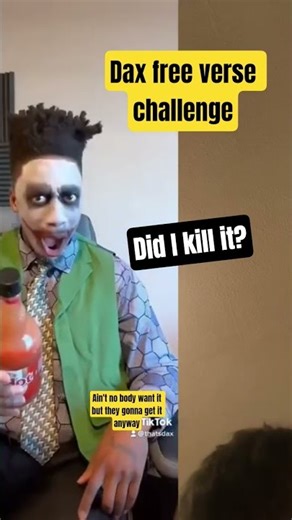 DAX free verse challenge. Real bars only. ‪@Thatsdax‬ #dax #daxfreeverse #daxfreeversechallenge