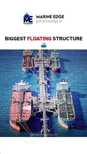 🌊🚢 The Biggest Floating Structure on Earth! | #marineedge #sponsorship #ship #imucet #dns #imucet