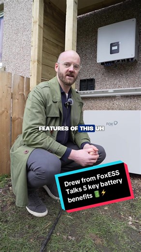 ☀️ Walls x Fox ESS | 5 Reasons This Battery System Stands Out ☀️ In this video, Drew from Fox ESS summarises five key benefits of the Fox system installed on this Edinburgh project with our team 🎥⚡ 🔧 10 Year Manufacturer Warranty The Fox ESS system comes with a 10 year manufacturer warranty, giving homeowners long term confidence and reliability. Built for thousands of charge cycles, the batteries are designed to store and release energy for many years of daily use. 🔥 Advanced Safety and Fire