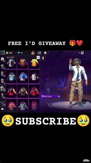 FREE ID GIVEAWAY 🎁❤️ #freefire #viralshorts #shortsfeed #idgiveaway