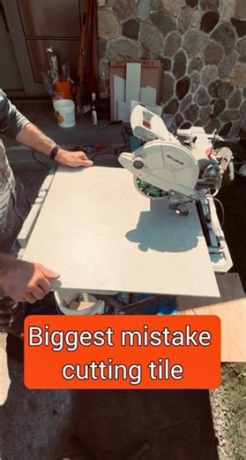 Follow ‪@luc_construction‬ Practical tile cutting tips for clean cuts without chips or cracks.