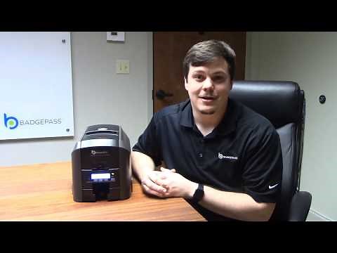 How to Change a Ribbon in the BadgePass GX1 Card Printer