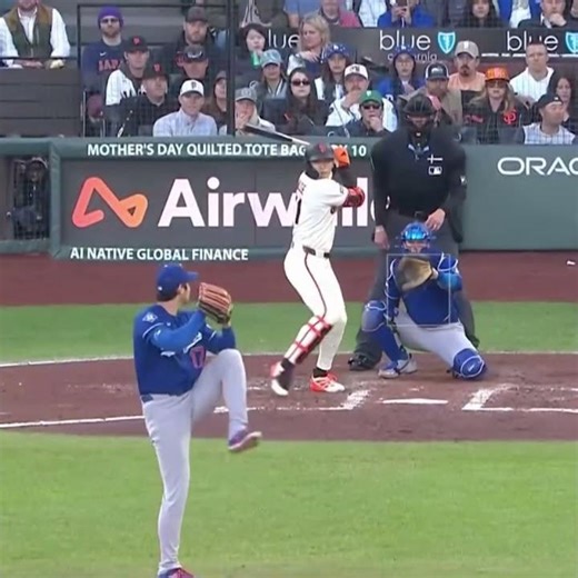 Gran actuación de othani en Oracle park vs orioles#mlblb#othani