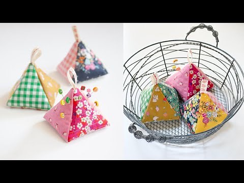 Pyramid Pincushion | Beginner Friendly Sewing | Mother’s Day Gift idea