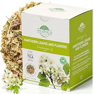 4 oz. Hawthorn Tea Hawthorne Leaf Flower Herbal Tea (Crataegus) - 113g Hawthorn Leaves & Flower Herb Espino Blanco Hojas