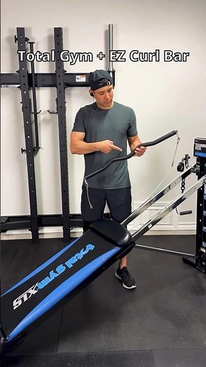 Try These EZ Curl Bar Exercises On Your Total Gym! 💪 #totalgym