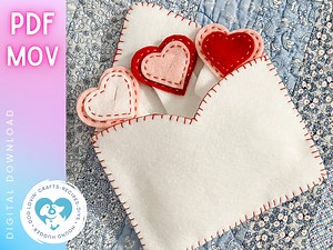 DIY Love Letter Dog Snuffle Toy Craft Kit (download PDF Pattern & Sew-along Video) - Etsy Australia