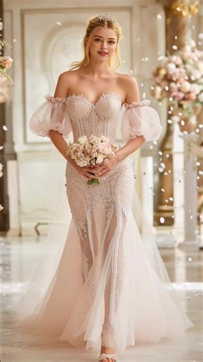 What If Disney Princesses Became Brides? 💍 A Magical Wedding Pt.1#disneyai #aiart #aishorts #fashion