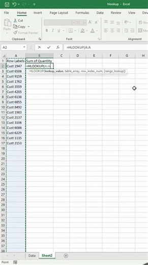 How to H-Lookup Work #excel #exceltips #exceltricks #trending #microsoft #dataanalysis #viral