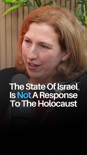 “The state of Israel is NOT a response to the Holocaust” 🇮🇱 Award-winning author Dara Horn explains… If you want to go deeper with Dara, there are two full episodes with her to catch up on from Season 1! Head to the link in our bio or search ‘Dara Horn Being Jewish Podcast’ wherever you find podcasts to listen🎙️ #jewish #beingjewish #judaism #israel #israelinstagram #jewishcommunity #jewishhistory #history #jewishheritage #jewishculture #jewishtradition #author #darahorn #podcast | Being Jewi