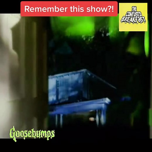 Goosebumps intro was iconic #goosebumps #90skid #tvseries #rlstine #confusedbreakfast #confusedbreakfast #throwback | Confused Breakfast