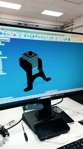 Scan → CAD → Build. Engine Mount Development