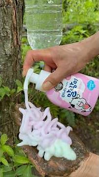 Survival Skills SIMPLE and USEFUL save SOAP & Water in forest #camping #survival#outdoors#skills