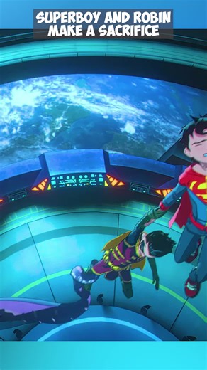 Superboy and Robin's Epic Sacrifice in the Battle