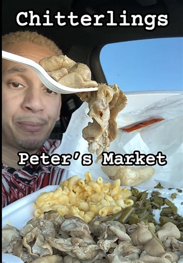Delicious Chitterlings at Peter's Market in Churchland
