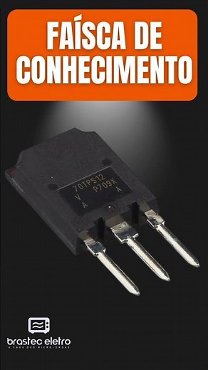 SCR O Parente do TRIAC que Só Vai Pra Frente