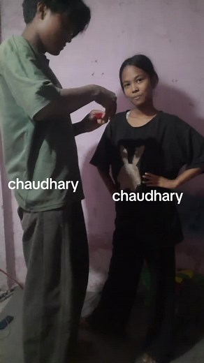 Chaudhary name sticker ideas for short videos