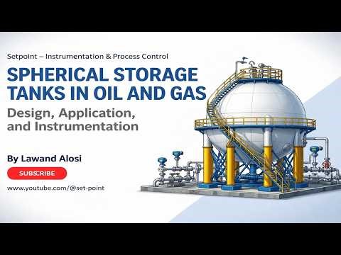 Spherical Storage Tanks in Oil & Gas – Design, Applications & Instrumentation