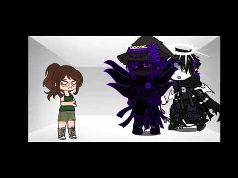 My first gacha video (Azure and two time stuck in a room for 24 hours)#forsaken #twotime #azure
