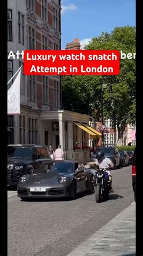 Luxury Watch Snatch Attempt in London