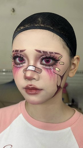 Cheerleader Makeup Tutorial | IDV Cosplay | Fluorite Identity V