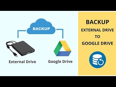 Backup & Sync your External Hard Drive to Google Drive