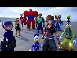 Big Hero 6 Full Movie (All Cutscenes) - Kingdom Hearts 3