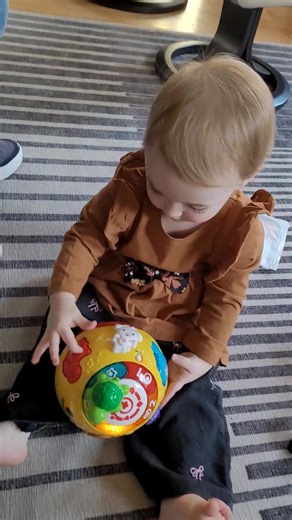 It's Jody Doty, page owner-creator again with a Layla video share. Morning playtime at Grandma's house. Jody Doty ©2025 Meditations and Musings by Jody Doty 📹 J Doty | Meditations and Musings by Jody Doty