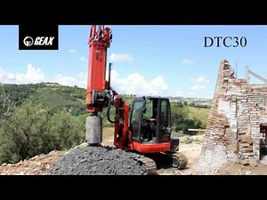 GEAX DTC30 - compact Piling Rig, drilling machine