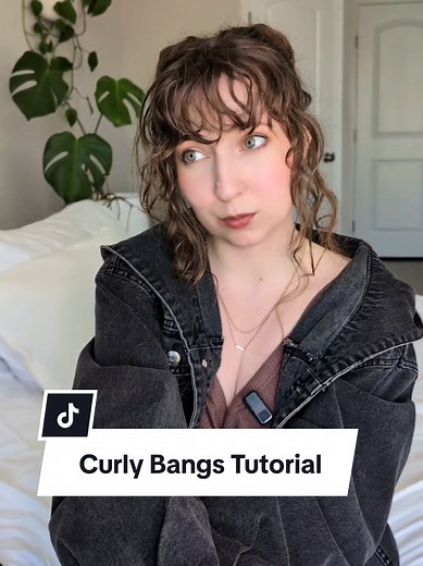 Curly Bangs Tutorial: Embrace Your Curls!