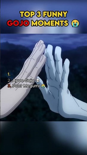 Top 3 FUNNIEST Gojo Moments 😂🔥