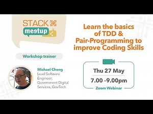 STACK-X Workshop: Coding Dojo - Learn the basics of TDD & Pair-Programming