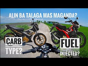 ANG KATOTOHANAN! ALIN ANG MAS MAGANDA? RAIDER CARB O RAIDER FI?