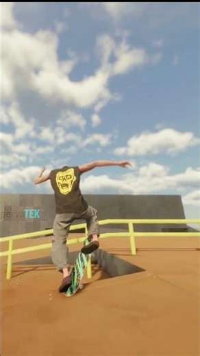 You ever grind the underbars? #gaming #skate