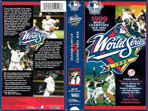 The 1999 MLB World Series Highlights - Champions: The N.Y. Yankess