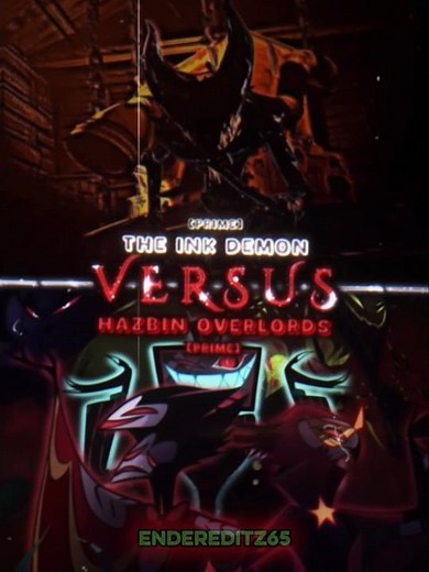 Bendy vs Hazbin Overlords #vsedit #batim #hazbinhotel
