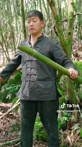 Bamboo to make paper #handwork