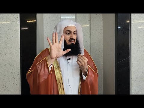 Trust Allah! He is in Control! - Mufti Menk