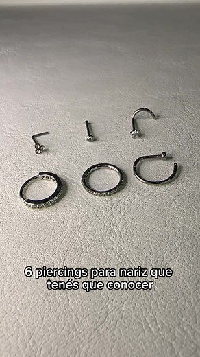6 piercings para nariz que tenes que conocer! #nostril #piercingnariz ...